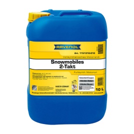 Масло для 2-Такт снегоходов RAVENOL Snowmobiles Fullsynth. 2-Takt (10л)