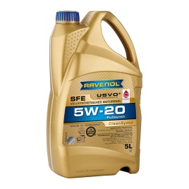 Моторное масло RAVENOL Super Fuel Economy SFE SAE 5W-20 (5л)