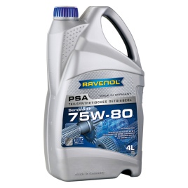 Трансмиссионное масло RAVENOL PSA SAE 75W-80 (4л)