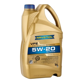 Моторное масло RAVENOL VFE SAE 5W-20 (5л)
