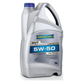Моторное масло RAVENOL HVT High Viscosity Turbo Oil SAE 5W-50 (5л)