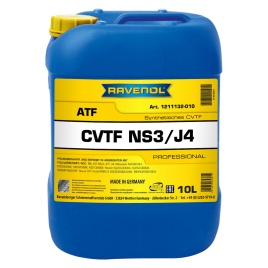 Трансмиссионное масло RAVENOL CVTF NS3/J4 Fluid (10л)