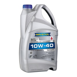 Моторное масло RAVENOL Euro VI Truck SAE 10W-40 (5л)