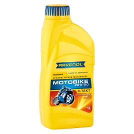 Моторное масло RAVENOL Motobike 4-T Standard SAE 20W-50 (1л)