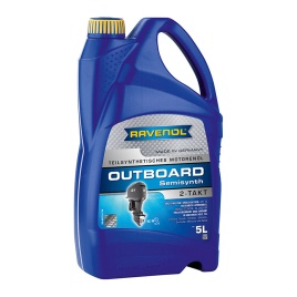Моторное масло для 2Т лод.моторов RAVENOL Outboardoel 2T teilsynth. (5л)