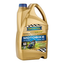 Моторное масло RAVENOL Racing 4-T Motobike SAE 10W-40 (4л)