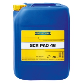 Компрессорное масло RAVENOL Kompressorenoel Screw SCR PAO 46 (20л)
