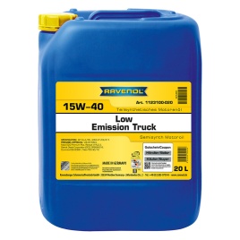 Моторное масло RAVENOL Low Emission Truck SAE 15W-40 (20л)