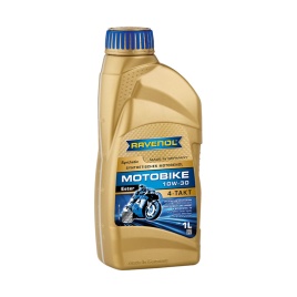 Моторное масло RAVENOL Motobike 4-T Ester SAE 10W-30 (1л)