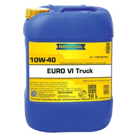 Моторное масло RAVENOL Euro VI Truck SAE 10W-40 (10л)