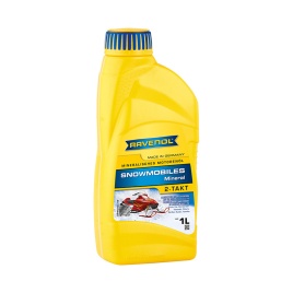Масло для 2-Такт снегоходов RAVENOL Snowmobiles Mineral 2-Takt (1л)