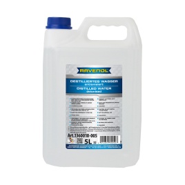 Дистиллированная вода RAVENOL destilliertes Wasser (5л)