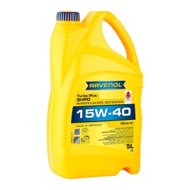 Моторное масло RAVENOL Turbo plus SHPD SAE 15W-40 (5л)
