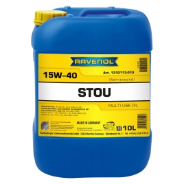 Трансмиссионное масло RAVENOL STOU SAE 15W-40 (10л)