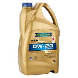Моторное масло RAVENOL VSH SAE 0W-20 (5л)