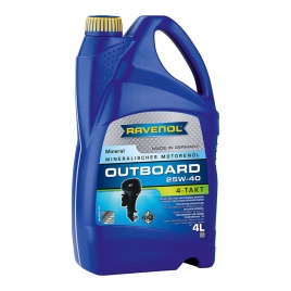 Моторное масло RAVENOL Outboardoel 4T SAE 25W-40 (4л)