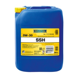 Моторное масло RAVENOL Super Synthetic Hydrocrack SSH SAE 0W-30 (20л)