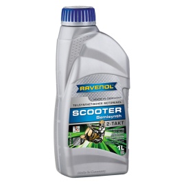Моторное масло для 2-Такт скутеров RAVENOL Scooter 2-Takt Teilsynth (1л)