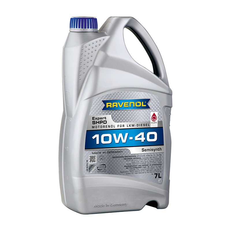 Моторное масло RAVENOL Expert SHPD SAE 10W-40 (7л) фото 1