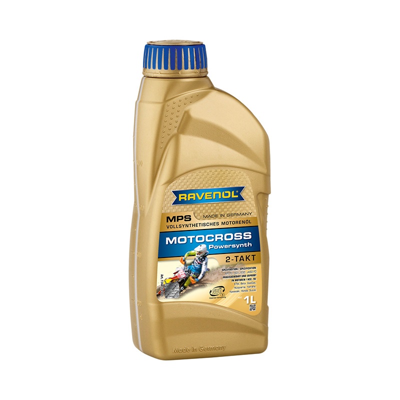 Моторное масло RAVENOL MPS Motocross Powersynth 2T (1л) фото 1