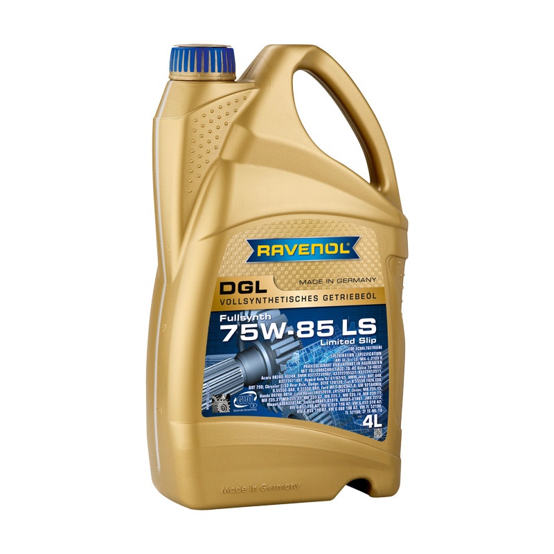 Трансмиссионное масло RAVENOL DGL SAE 75W-85 GL-5 LS (4л) фото 1