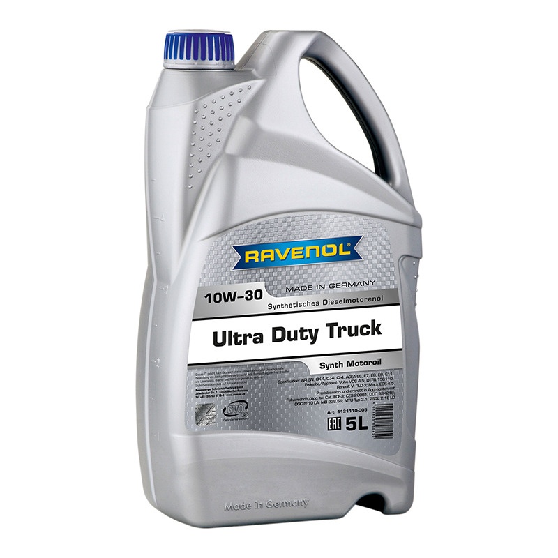 Моторное масло RAVENOL UDT Ultra Duty Truck SAE 10W-30 (5л) фото 1