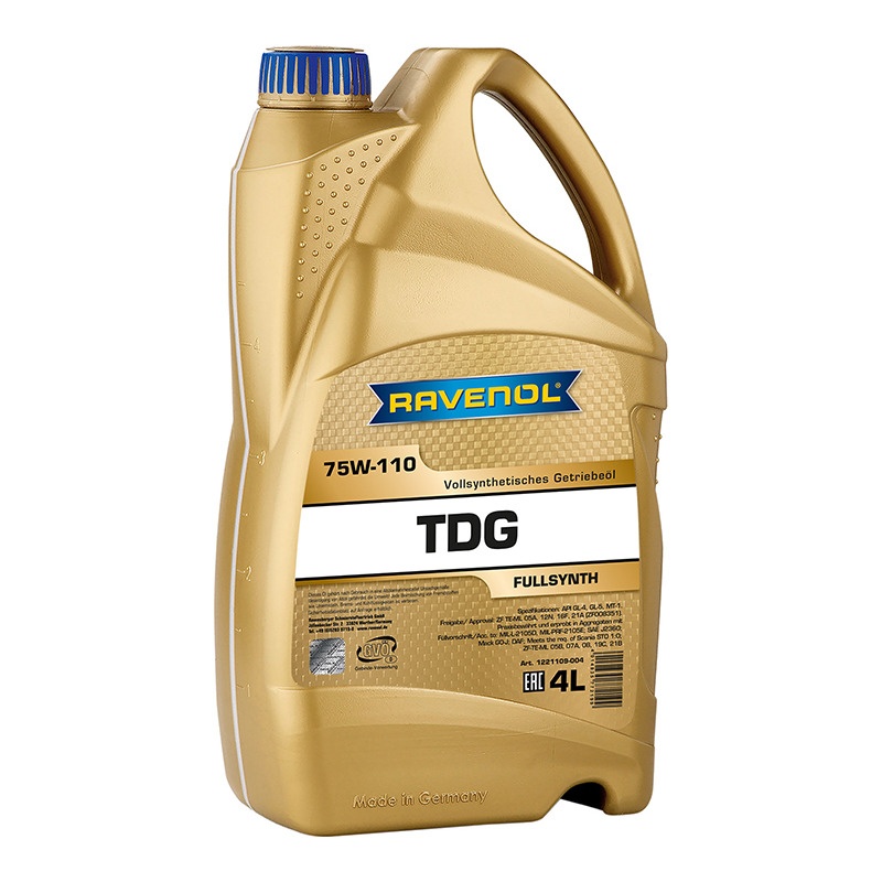Трансмиссионное масло RAVENOL TDG SAE 75W-110 (4л) фото 1