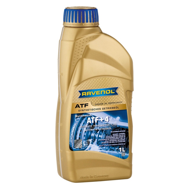 Трансмиссионное масло RAVENOL ATF+4 Fluid (1л) фото 1