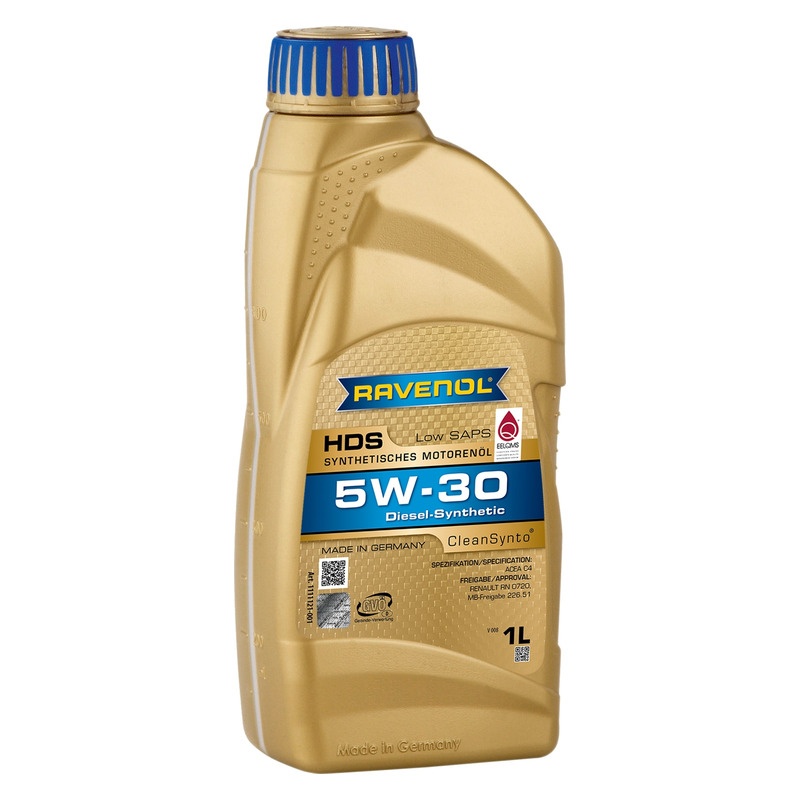 Моторное масло RAVENOL HDS Hydrocrack Diesel Specif SAE 5W-30 (1л) фото 1