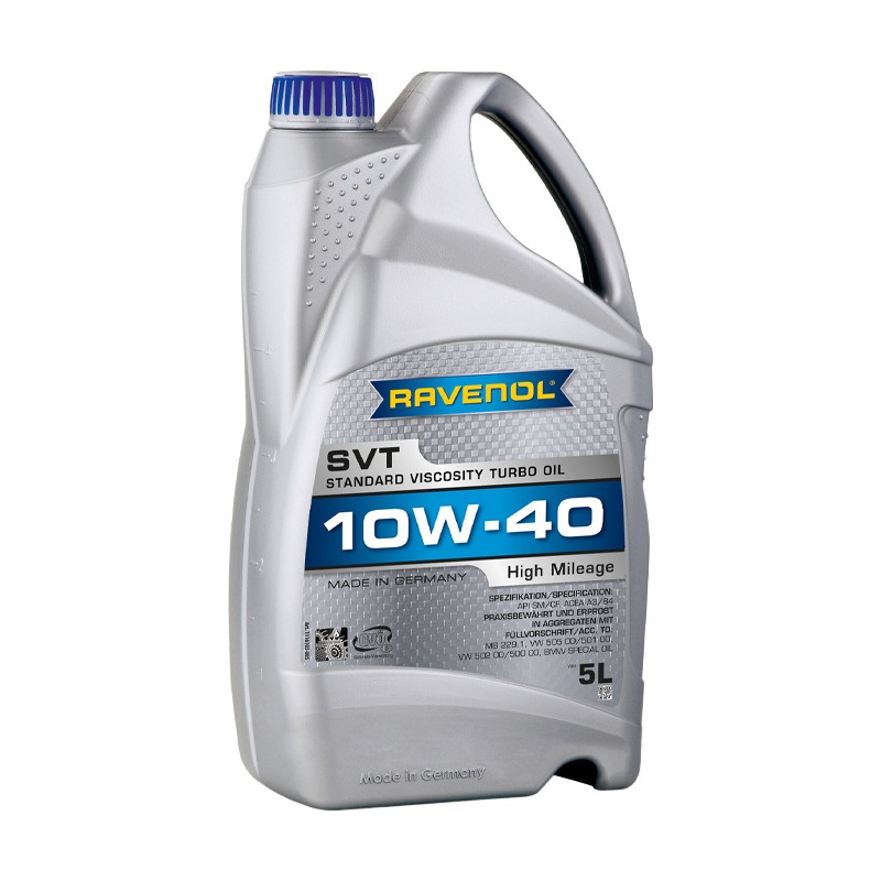 Моторное масло RAVENOL SVT Stand.Viscosity Turbo Oil SAE 10W-40 (5л) фото 1
