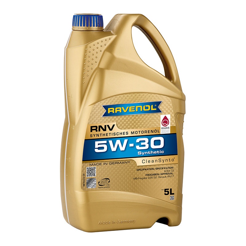 Моторное масло RAVENOL RNV SAE 5W-30 (5л) фото 1