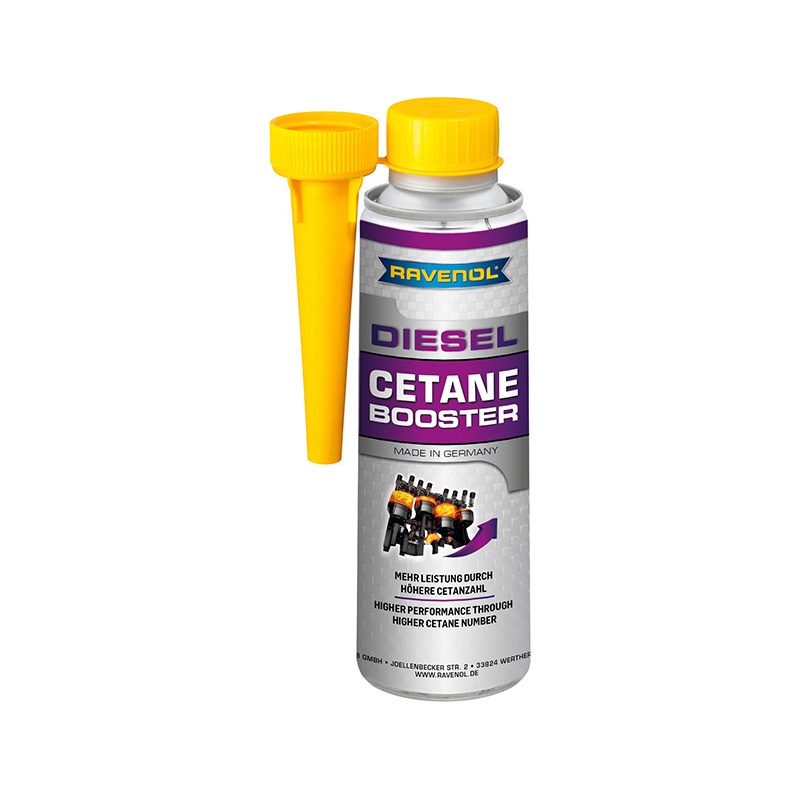Присадка-корректор цетанового числа RAVENOL Diesel Cetane Booster (0,3 л) фото 1