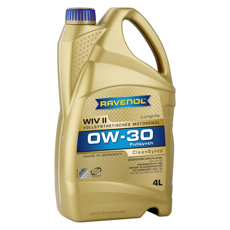 Моторное масло RAVENOL WIV II SAE 0W-30 (4л) фото 1