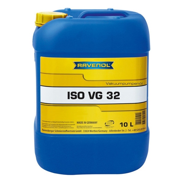 Вакуумное масло RAVENOL Vakuumpumpenöl ISO VG 32 (10л) фото 1