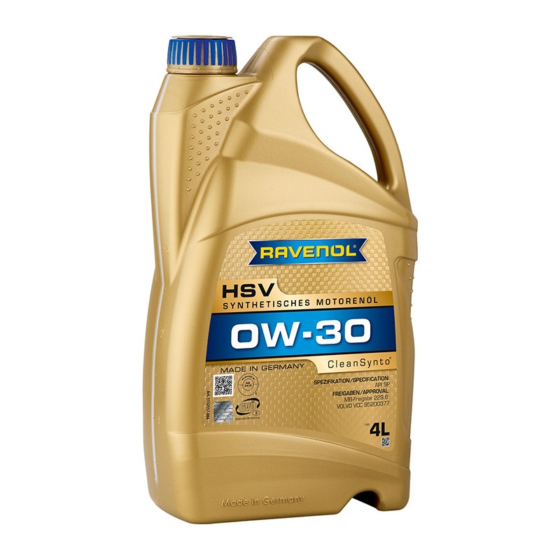 Моторное масло RAVENOL HSV SAE 0W-30 (4л) фото 1