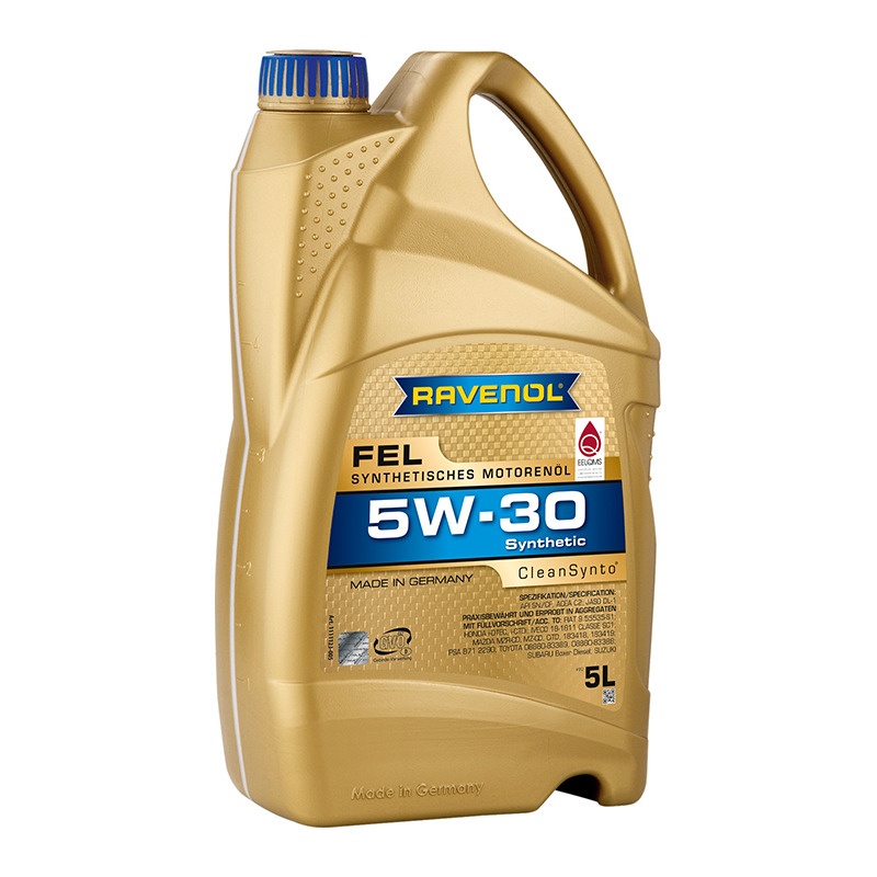 Моторное масло RAVENOL FEL SAE 5W-30 (5л) фото 1