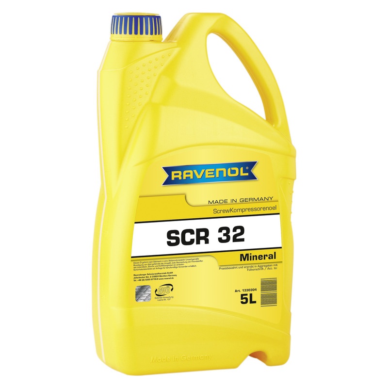 Компрессорное масло RAVENOL Kompressorenoel Screw SCR 32 (5л) фото 1