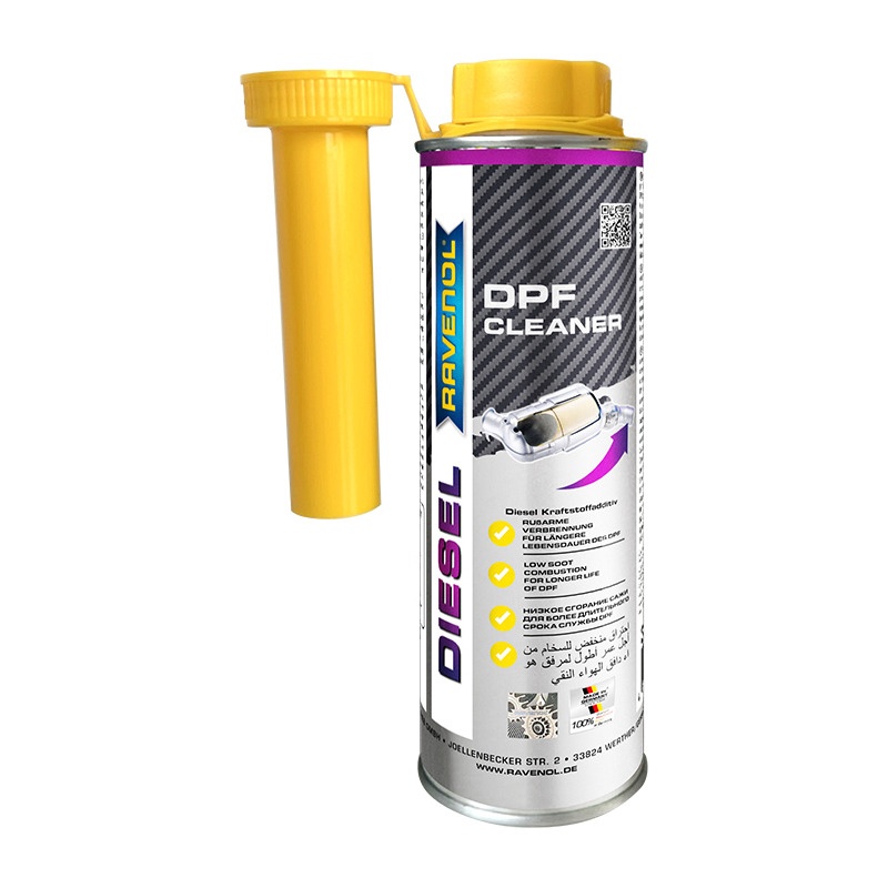 Присадка-очиститель топливной системы и сажевых фильтров RAVENOL DPF Cleaner (0,3 л) фото 1