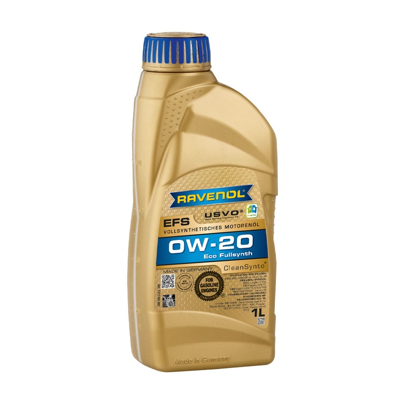 Моторное масло RAVENOL EFS EcoFullSynth SAE 0W-20 (1л) фото 1