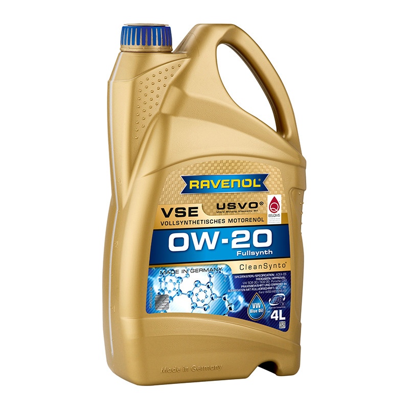 Моторное масло RAVENOL VSE SAE 0W-20 (4л) фото 1
