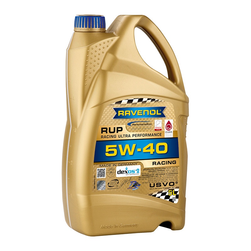 Моторное масло RAVENOL RUP Racing Ultra Performance SAE 5W-40 (5л) фото 1