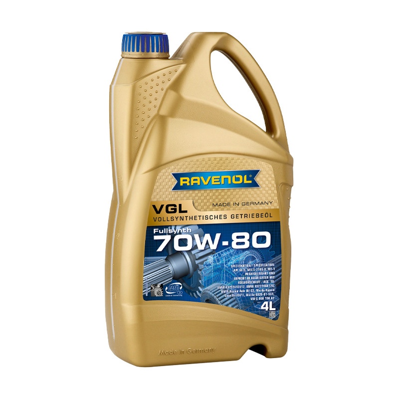 Трансмиссионное масло RAVENOL VGL SAE 70W-80 (4л) фото 1