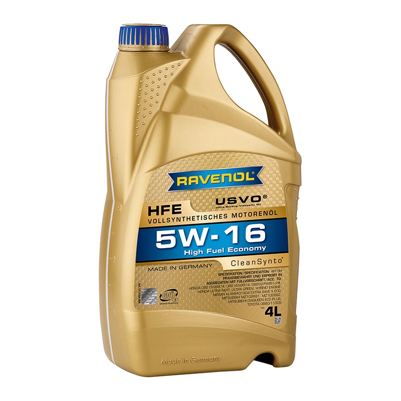 Моторное масло RAVENOL High Fuel Economy HFE SAE 5W-16 (4л) фото 1