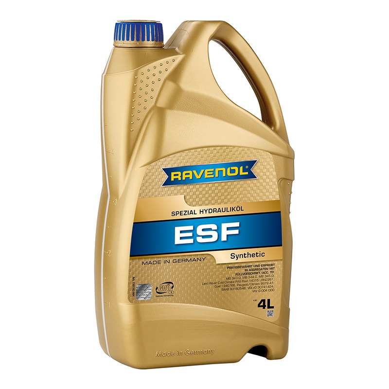 Жидкость для гидроусилителя RAVENOL ESF Extra Servo Fluid (4л) фото 1