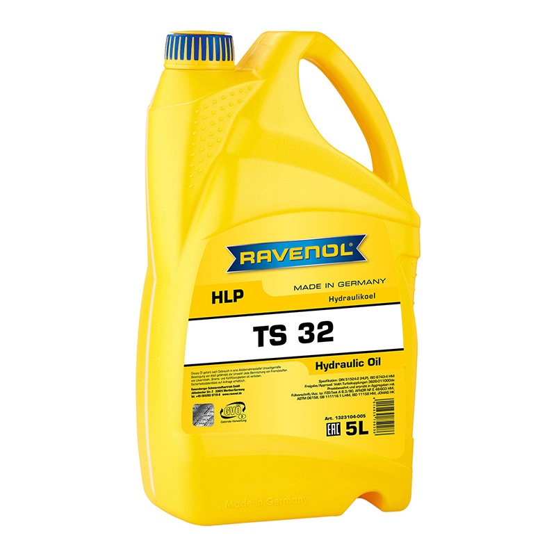 Гидравлическое масло RAVENOL Hydraulikoel TS 32 (HLP) (5л) фото 1