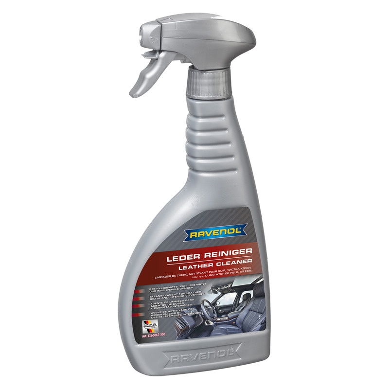 Очиститель кожи RAVENOL Leder Reiniger (0,5л) фото 1