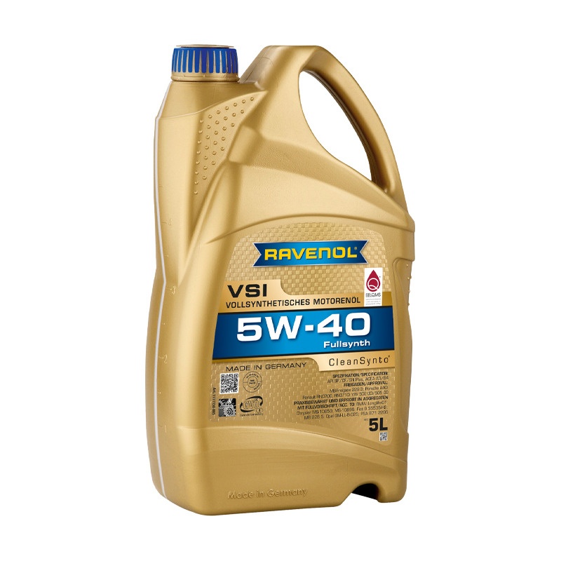 Моторное масло RAVENOL VSI SAE 5W-40 (5л) фото 1