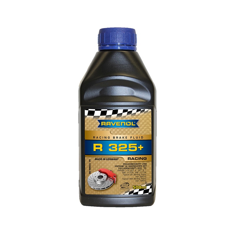 Тормозная жидкость RAVENOL Racing Brake Fluid R 325+ (0,5л) фото 1