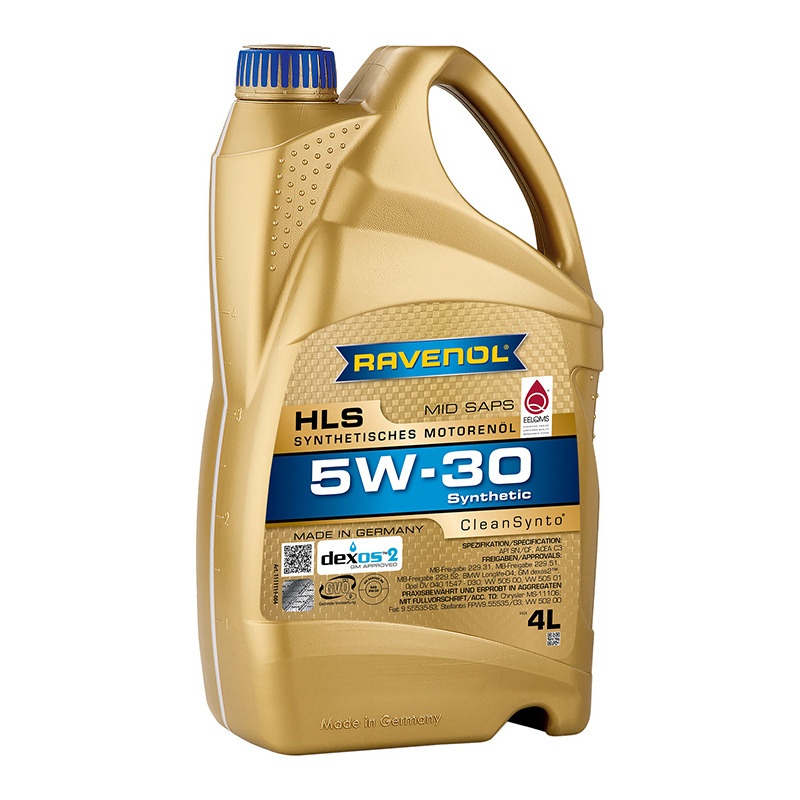 Моторное масло RAVENOL HLS SAE 5W-30 (4л) фото 1