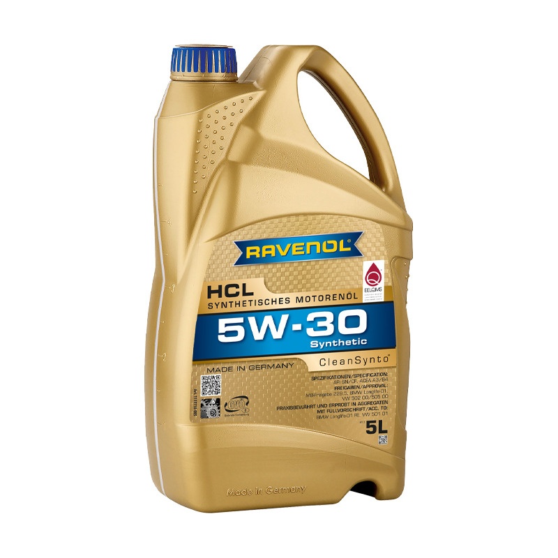 Моторное масло RAVENOL HCL SAE 5W-30 (5л) фото 1